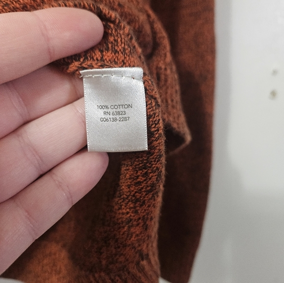 Christopher and banks rust colored sweater! - Picture 3 of 5